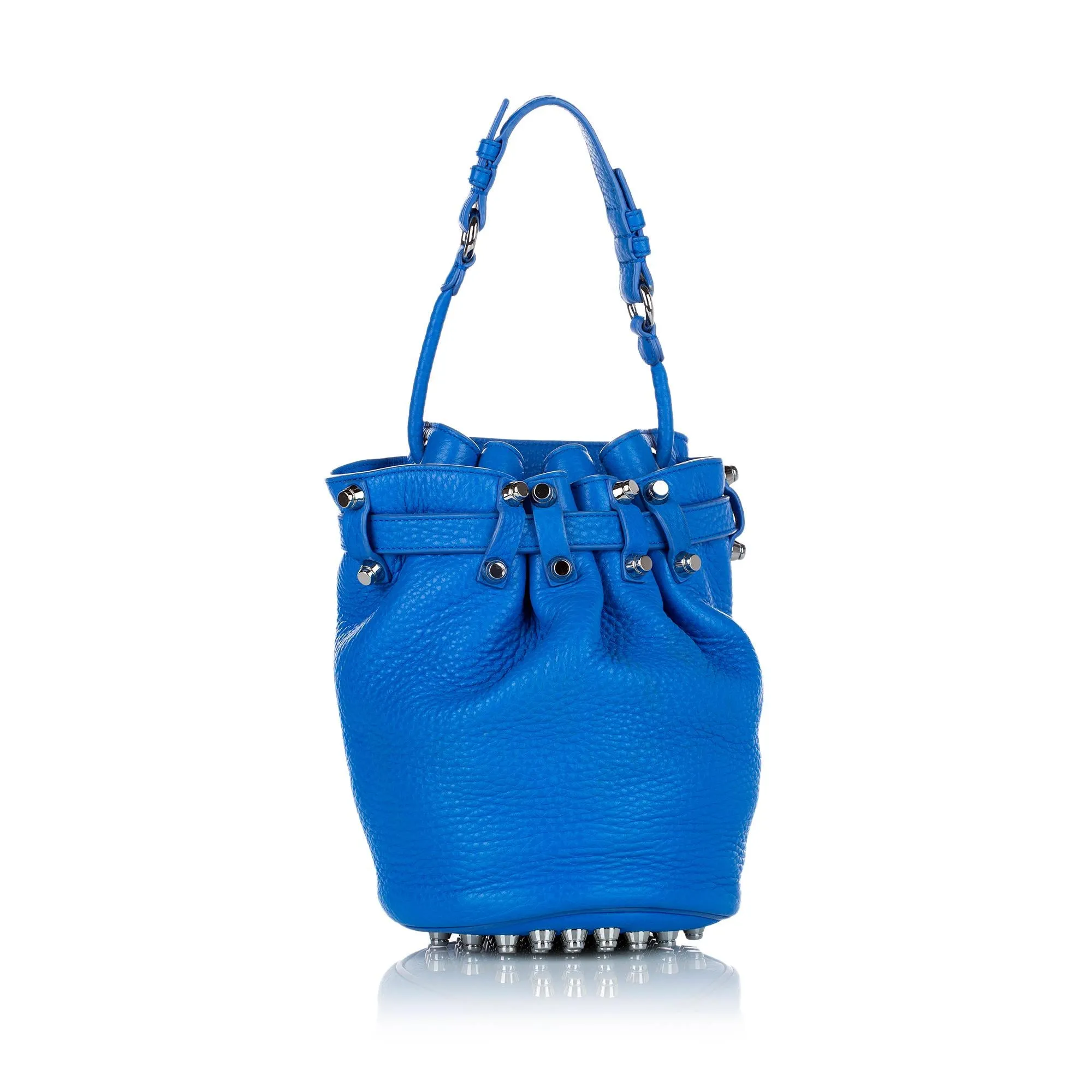 Alexander Wang Diego Leather Bucket Bag (SHG-23349)