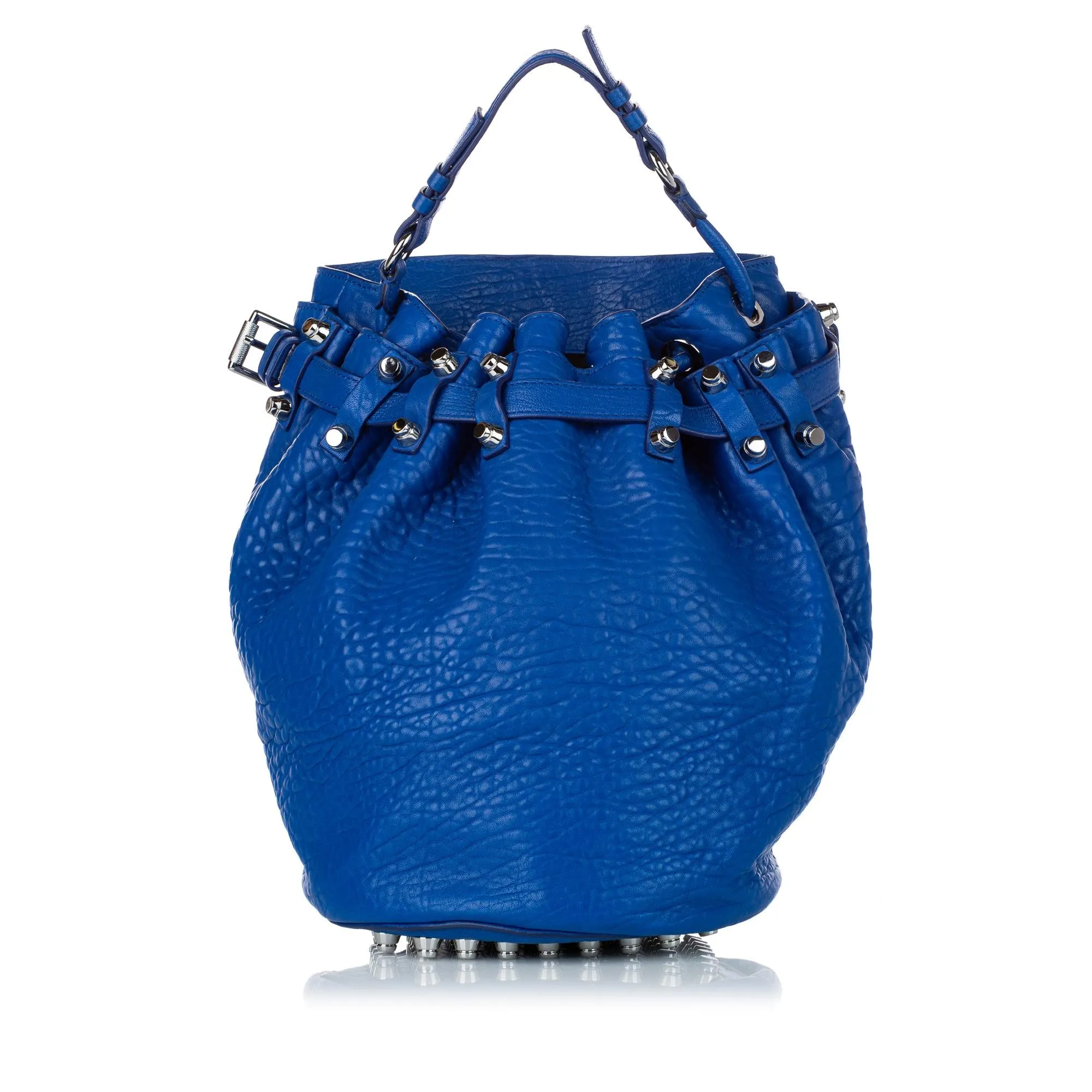 Alexander Wang Diego Leather Bucket Bag (SHG-30758)