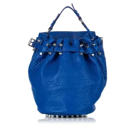 Alexander Wang Diego Leather Bucket Bag (SHG-30758)