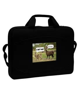 Angry Standing Llamas 15&#x22; Dark Laptop / Tablet Case Bag by TooLoud