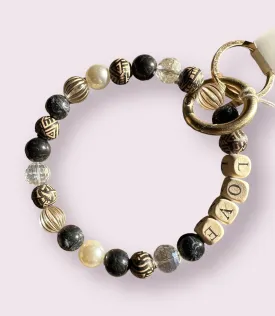 Beaded KeyRing Wristlets