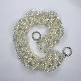 Beaded Pearl Bag Strap