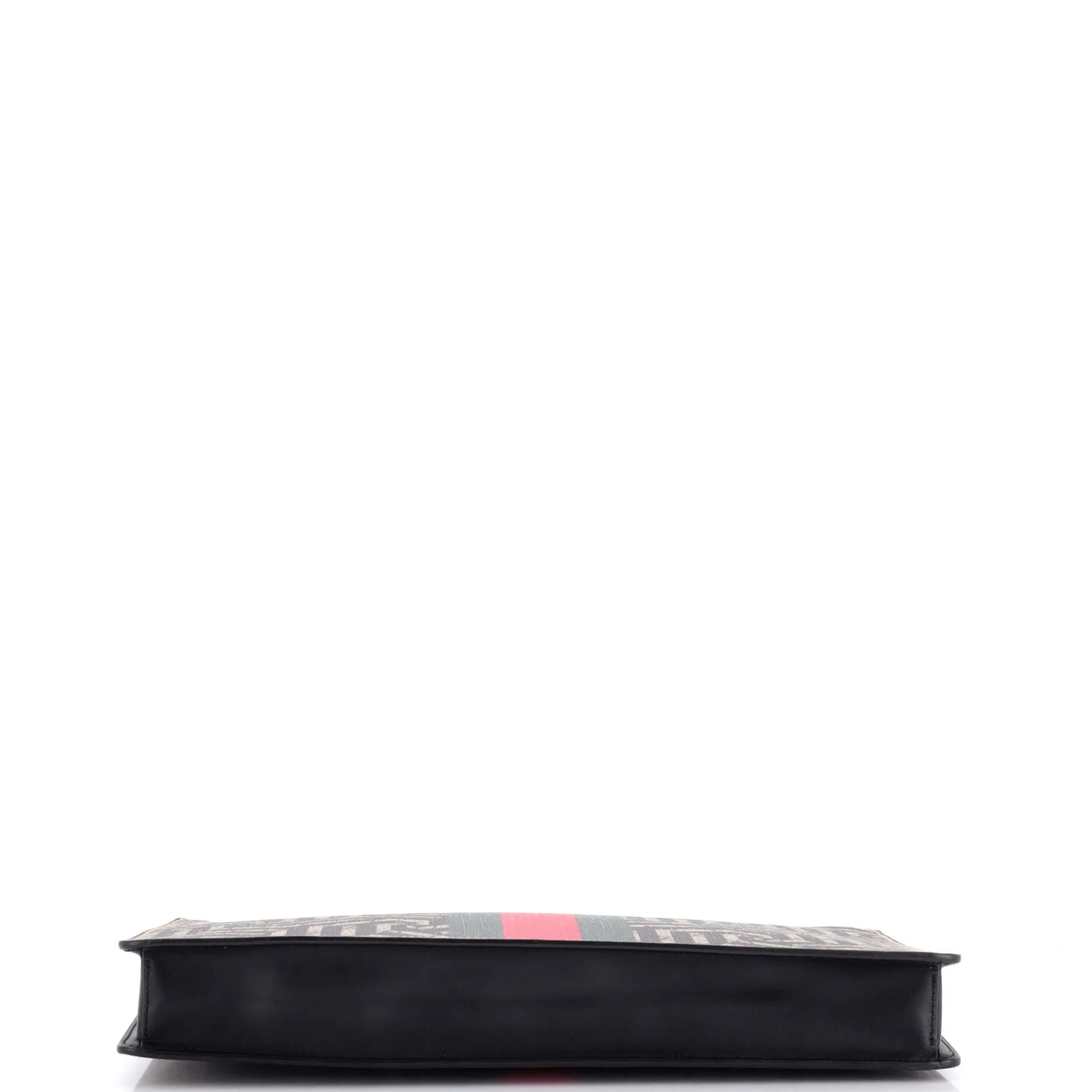 Bee Web Zip Messenger Bag Caleido GG Coated Canvas Large