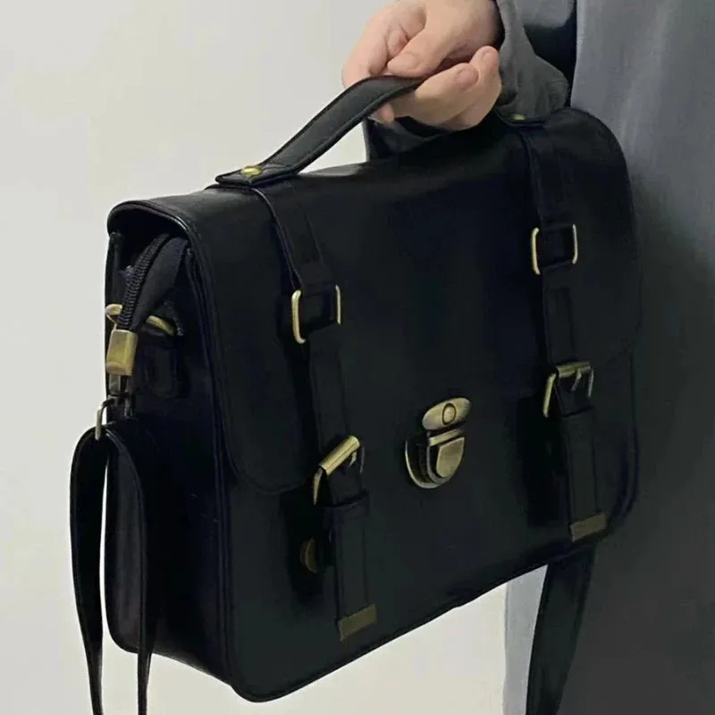 binfenxie Japanese Students Vintage Women Handbags Crossbody Streetwear Preppy Y2k Fashion Messenger Bag Trendy All Match Casual Backpacks