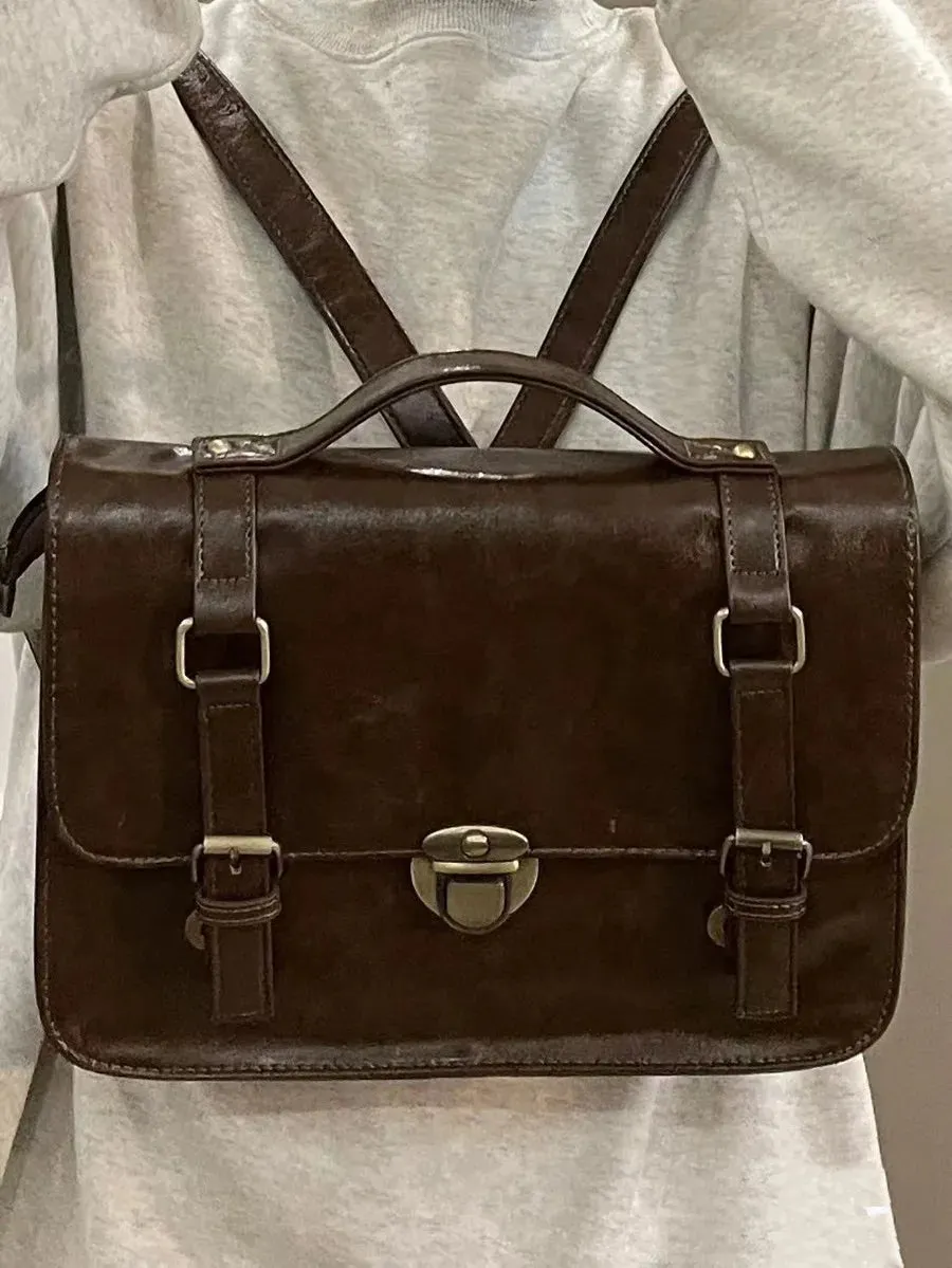 binfenxie Japanese Students Vintage Women Handbags Crossbody Streetwear Preppy Y2k Fashion Messenger Bag Trendy All Match Casual Backpacks