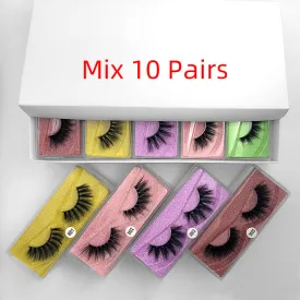Bold and Beautiful 3D Mink Hair False Eyelashes for Every Occasion  | Brodtica.com