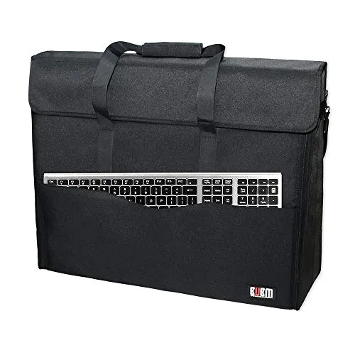BUBM 27" Nylon Carry Tote Bag Compatible with Apple iMac Desktop Computer, Travel Storage Bag for iMac 27-inch