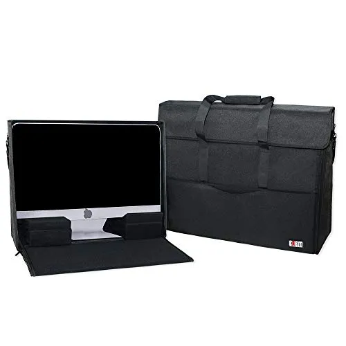 BUBM 27" Nylon Carry Tote Bag Compatible with Apple iMac Desktop Computer, Travel Storage Bag for iMac 27-inch