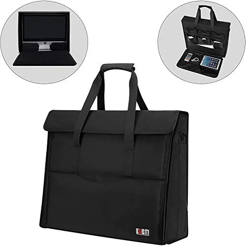 BUBM 27" Nylon Carry Tote Bag Compatible with Apple iMac Desktop Computer, Travel Storage Bag for iMac 27-inch