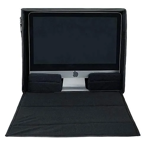 BUBM 27" Nylon Carry Tote Bag Compatible with Apple iMac Desktop Computer, Travel Storage Bag for iMac 27-inch
