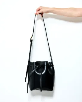 BUCKET LIST Bag by Byrd Studio - Licorice Black Leather