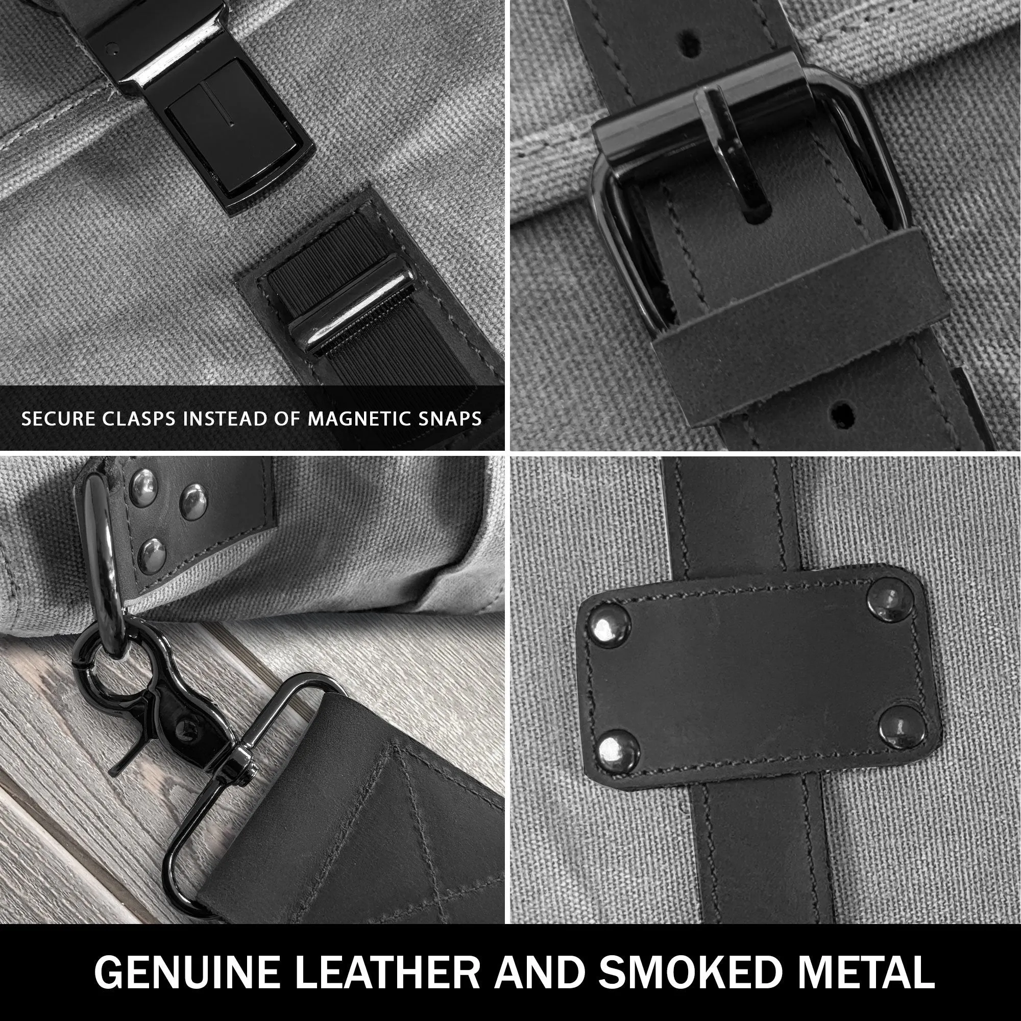 Canvas Messenger  Laptop Case;  Satchel  Organizer