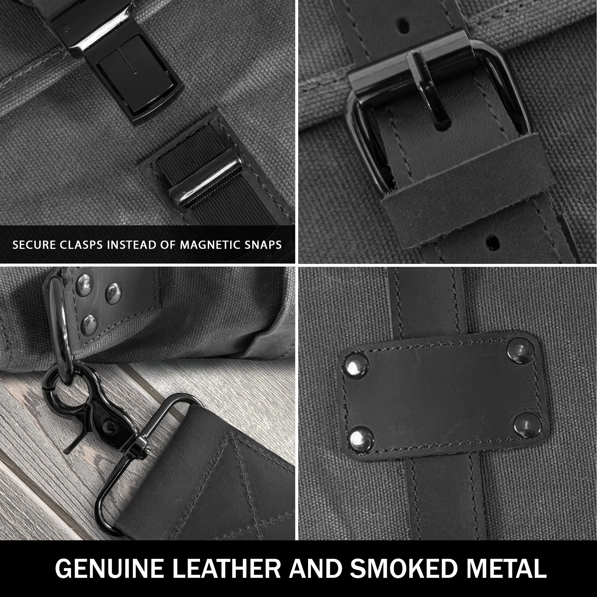 Canvas Messenger  Laptop Case;  Satchel  Organizer