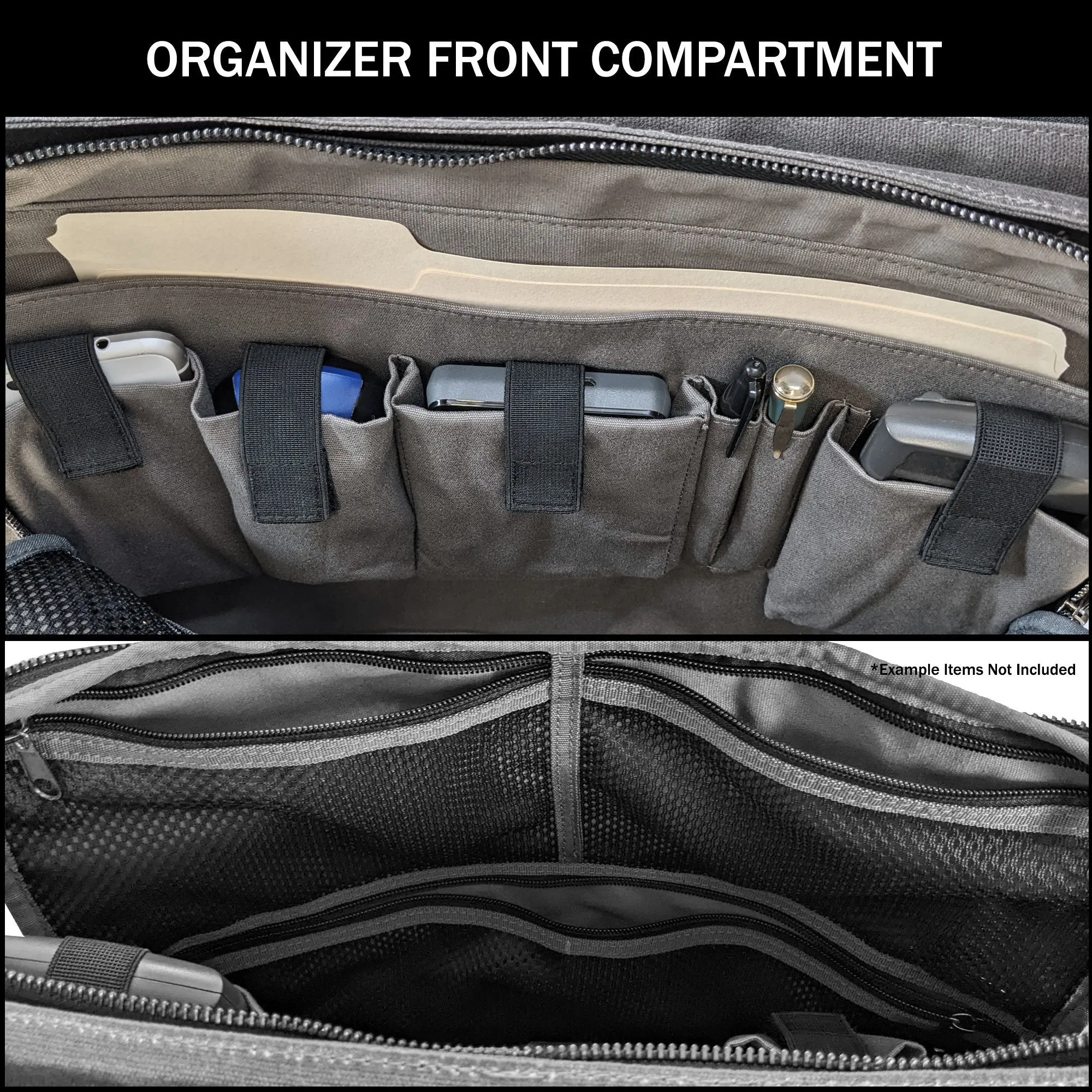 Canvas Messenger  Laptop Case;  Satchel  Organizer