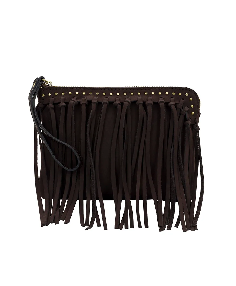 Cassini Wristlet - Nubuck Suede