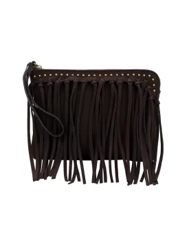Cassini Wristlet - Nubuck Suede