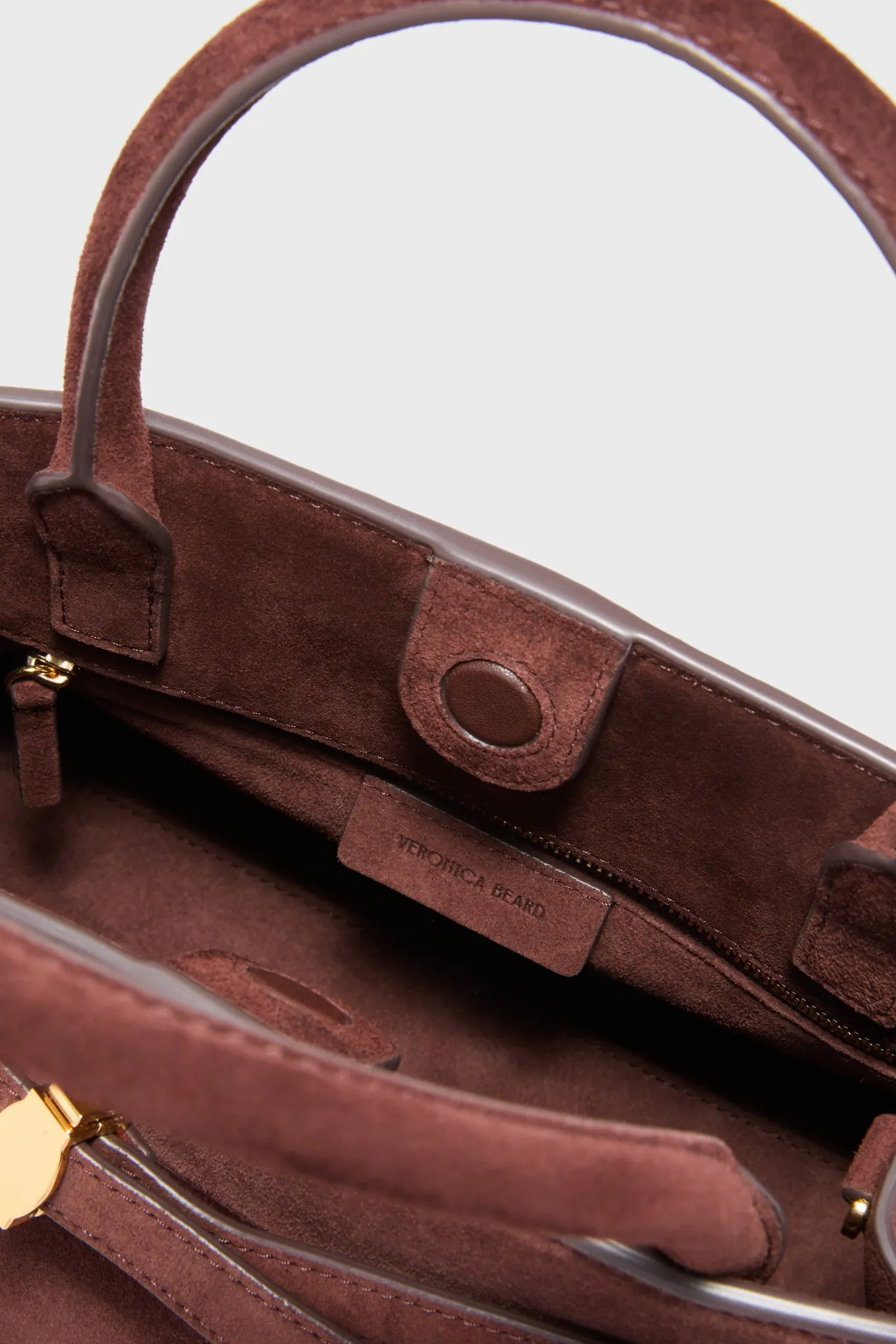 Chestnut Veronica Beard Dash Bag