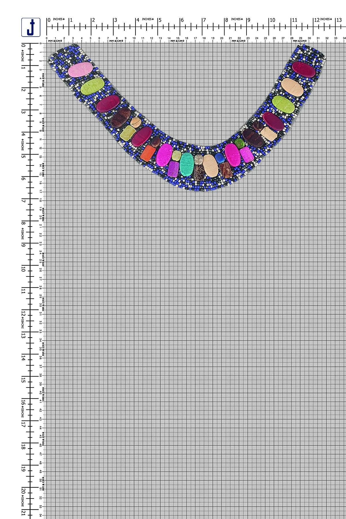Collar Trimmings Neck Design Beaded Neck