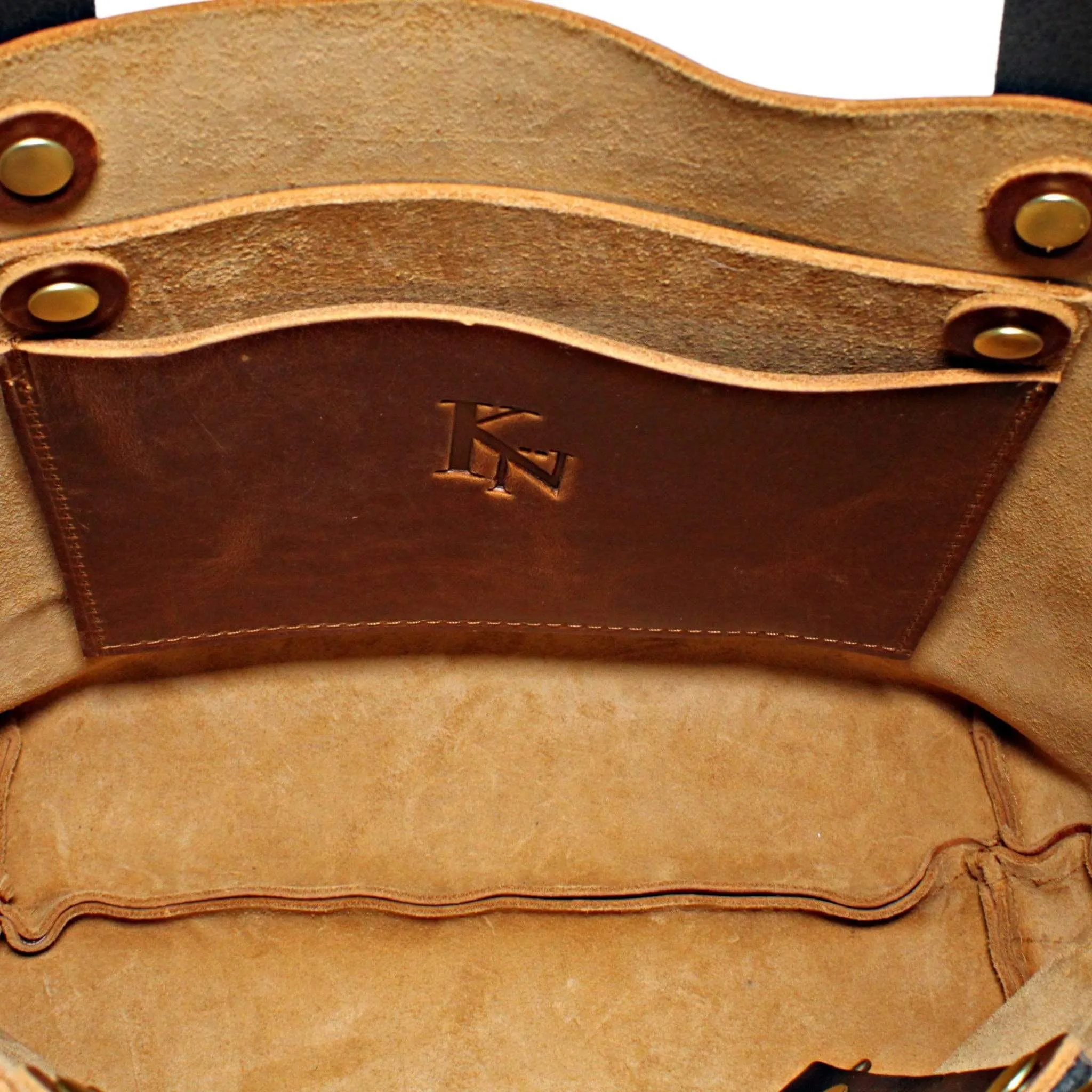 English Tan Leather Crossbody