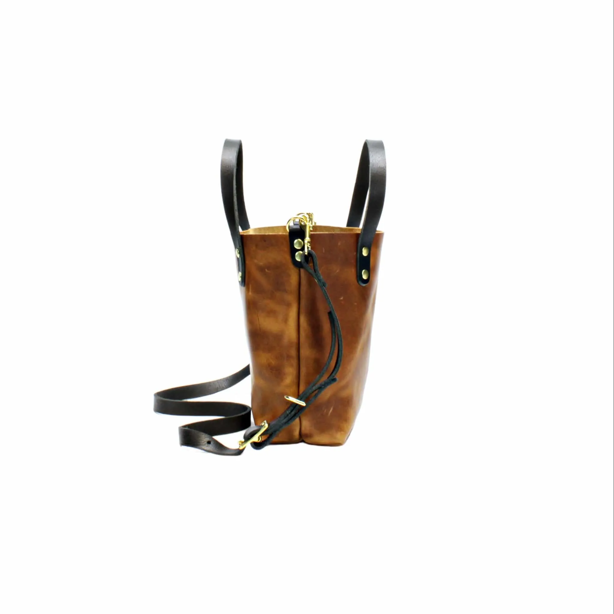 English Tan Leather Crossbody