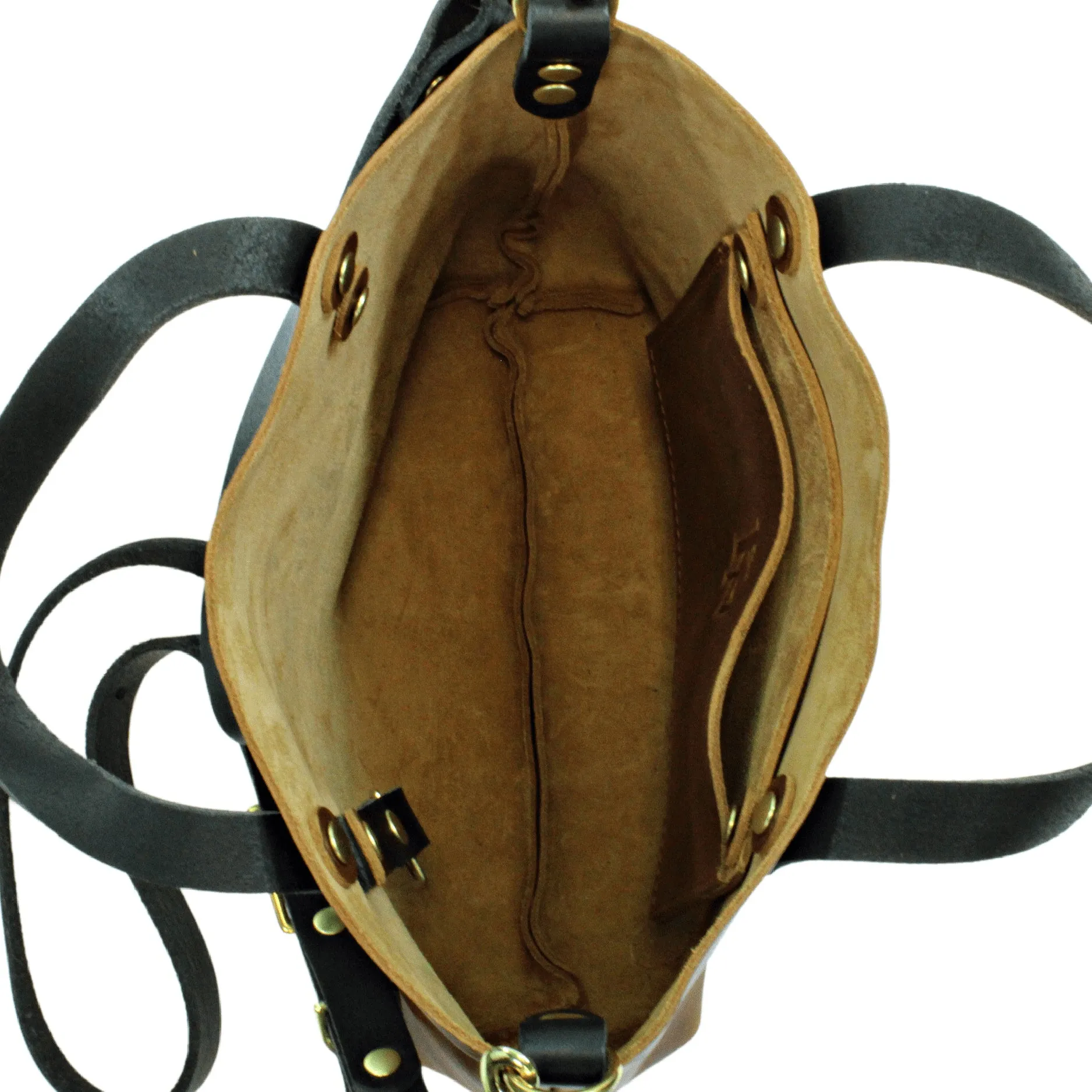 English Tan Leather Crossbody