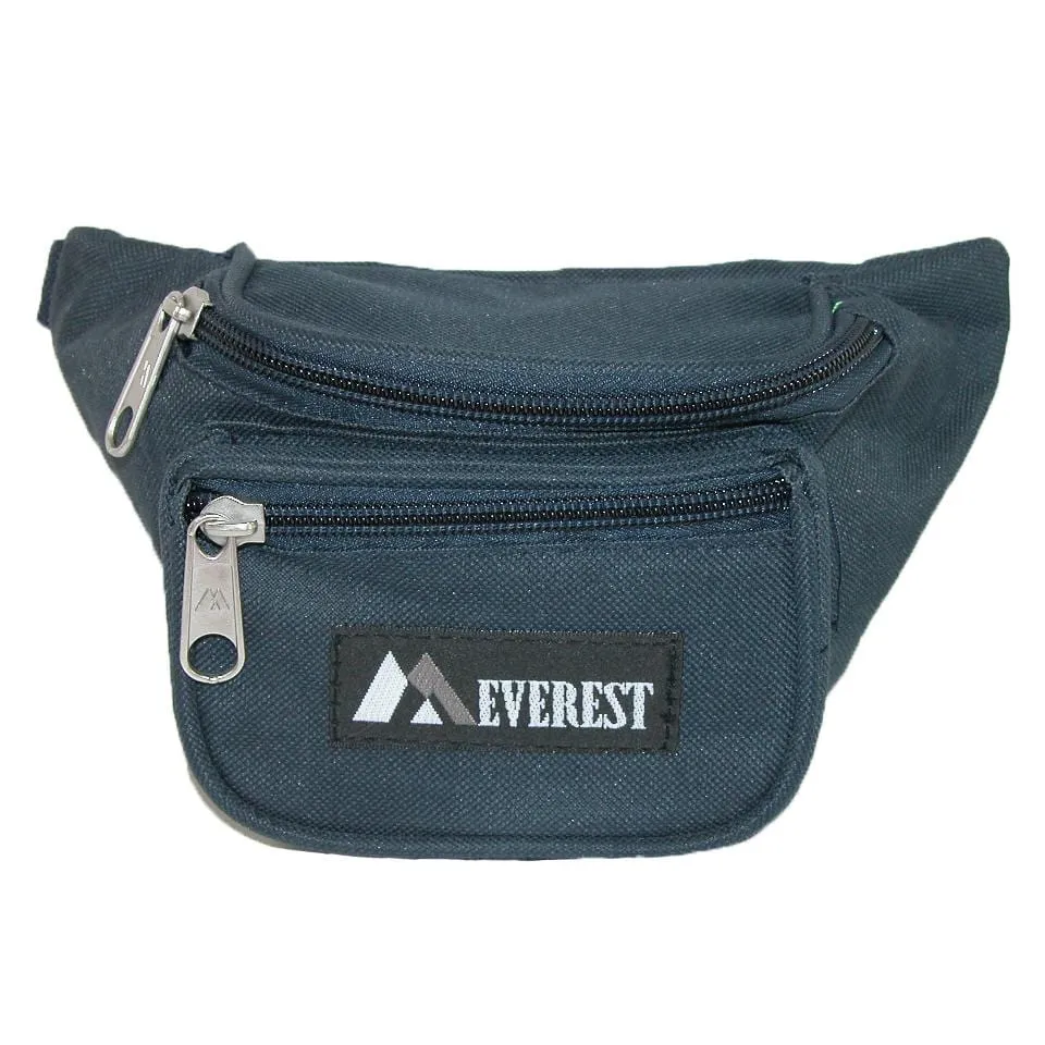 Everest Kids' Fabric Adjustable Organizer Waist Pack
