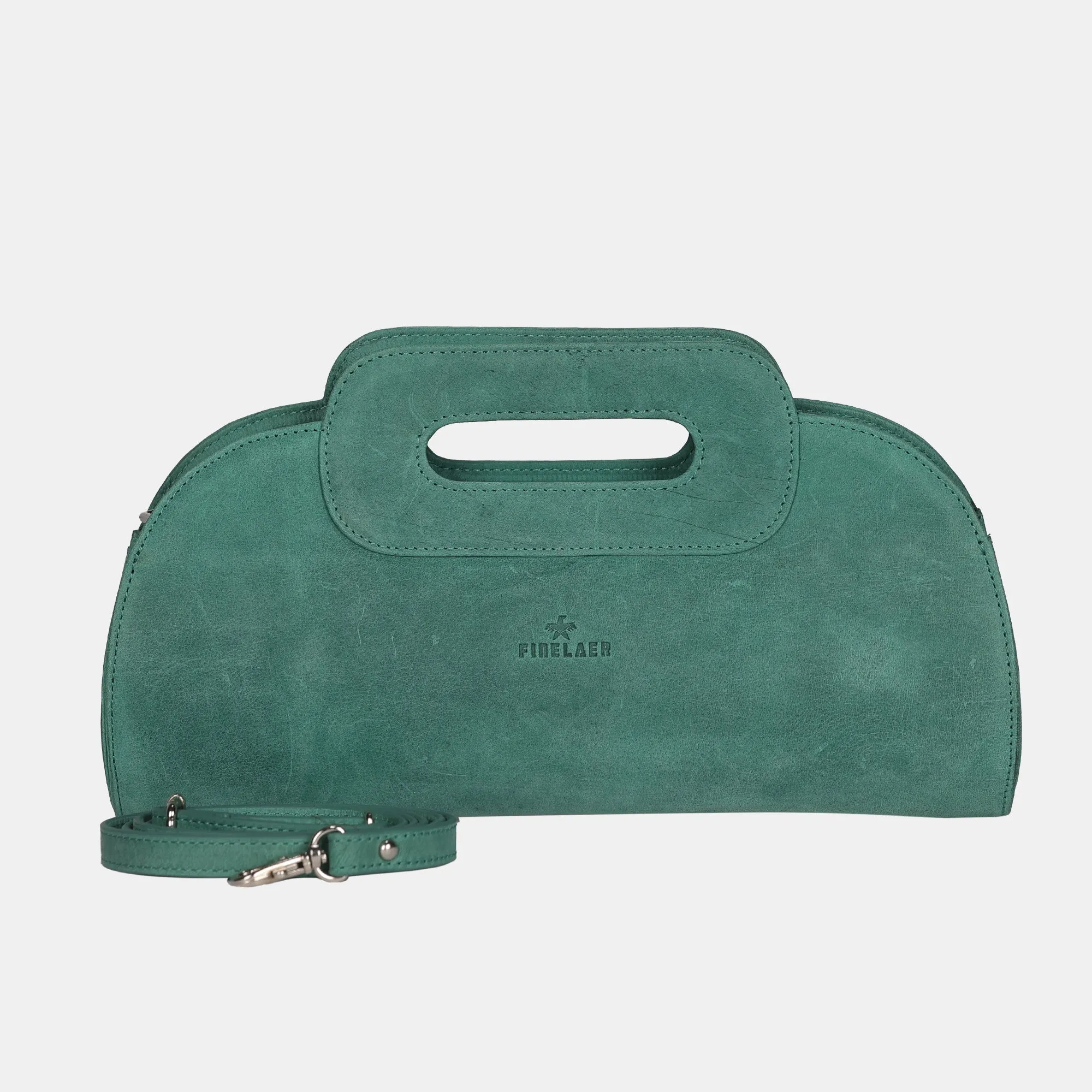 FINELAER Leather Wallet Purse For Women