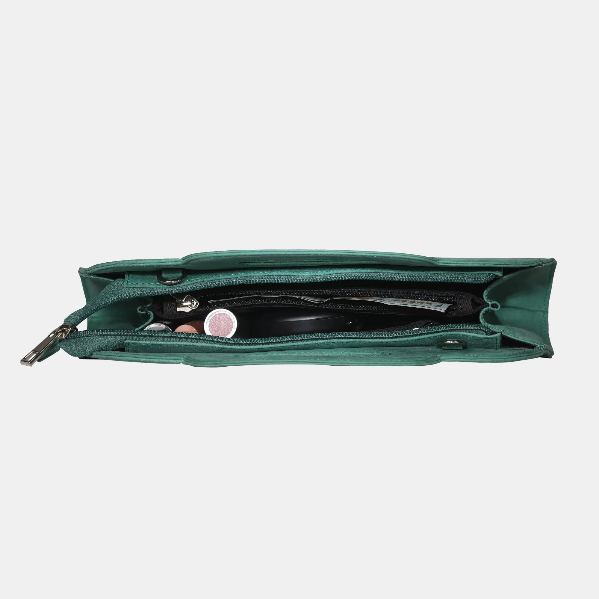 FINELAER Leather Wallet Purse For Women