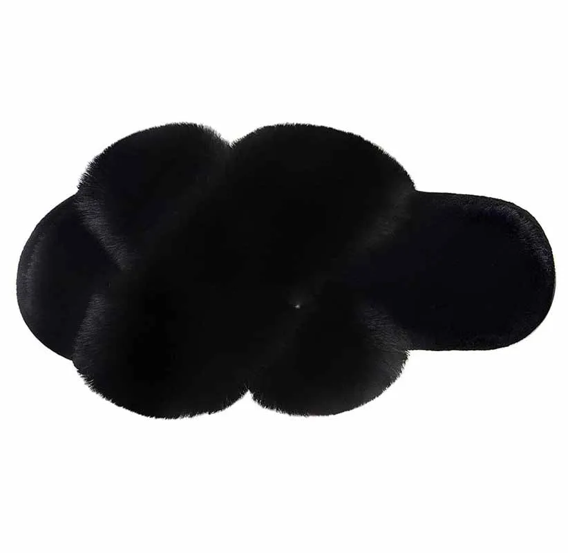 Fluffy Ladies Slippers Luxurious and Chic | Brodtica.com