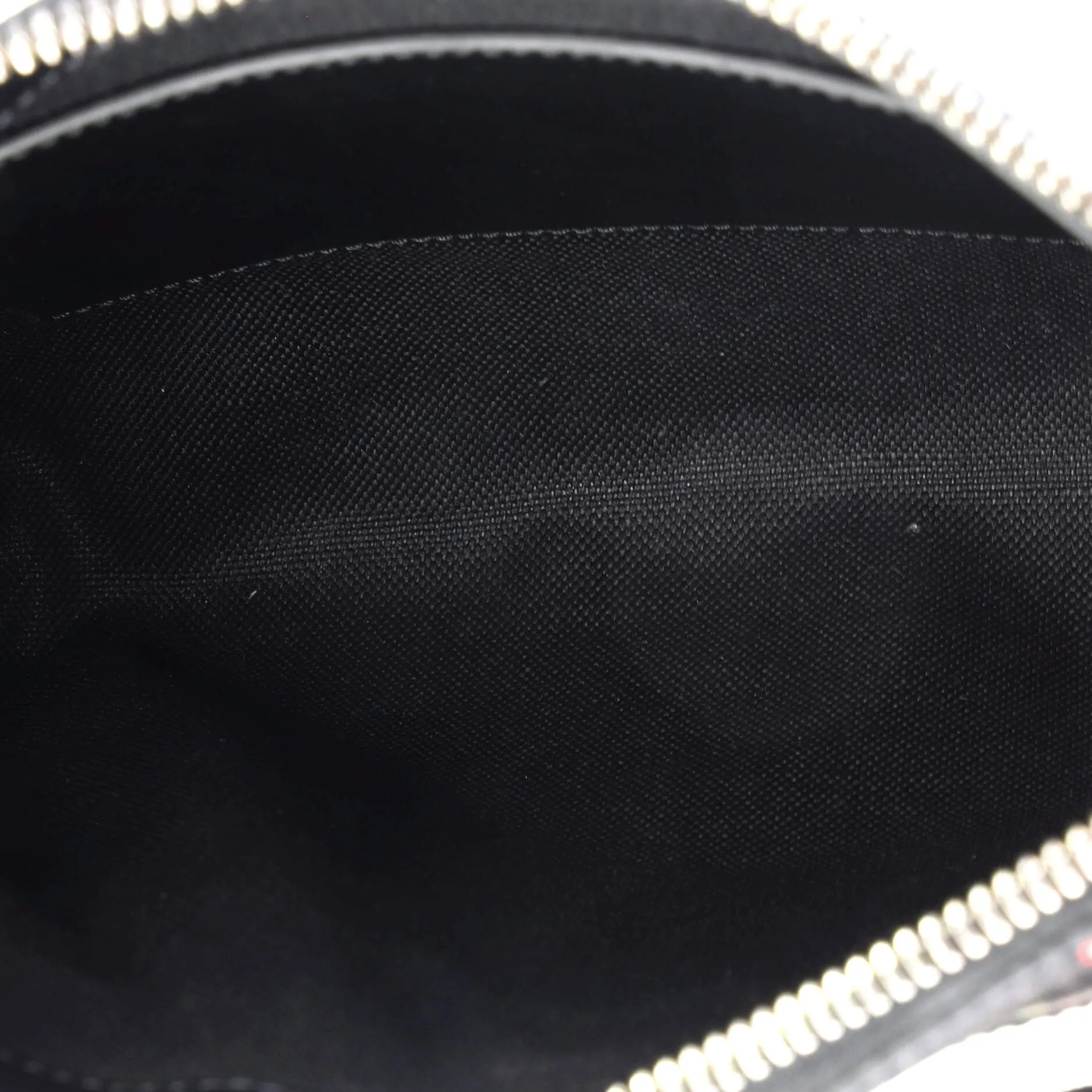 Front Zip Messenger Printed GG Coated Canvas Medium