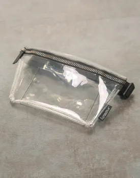 Fydelity Ultra Slim Skinny Fanny Pack-Crystal Clear