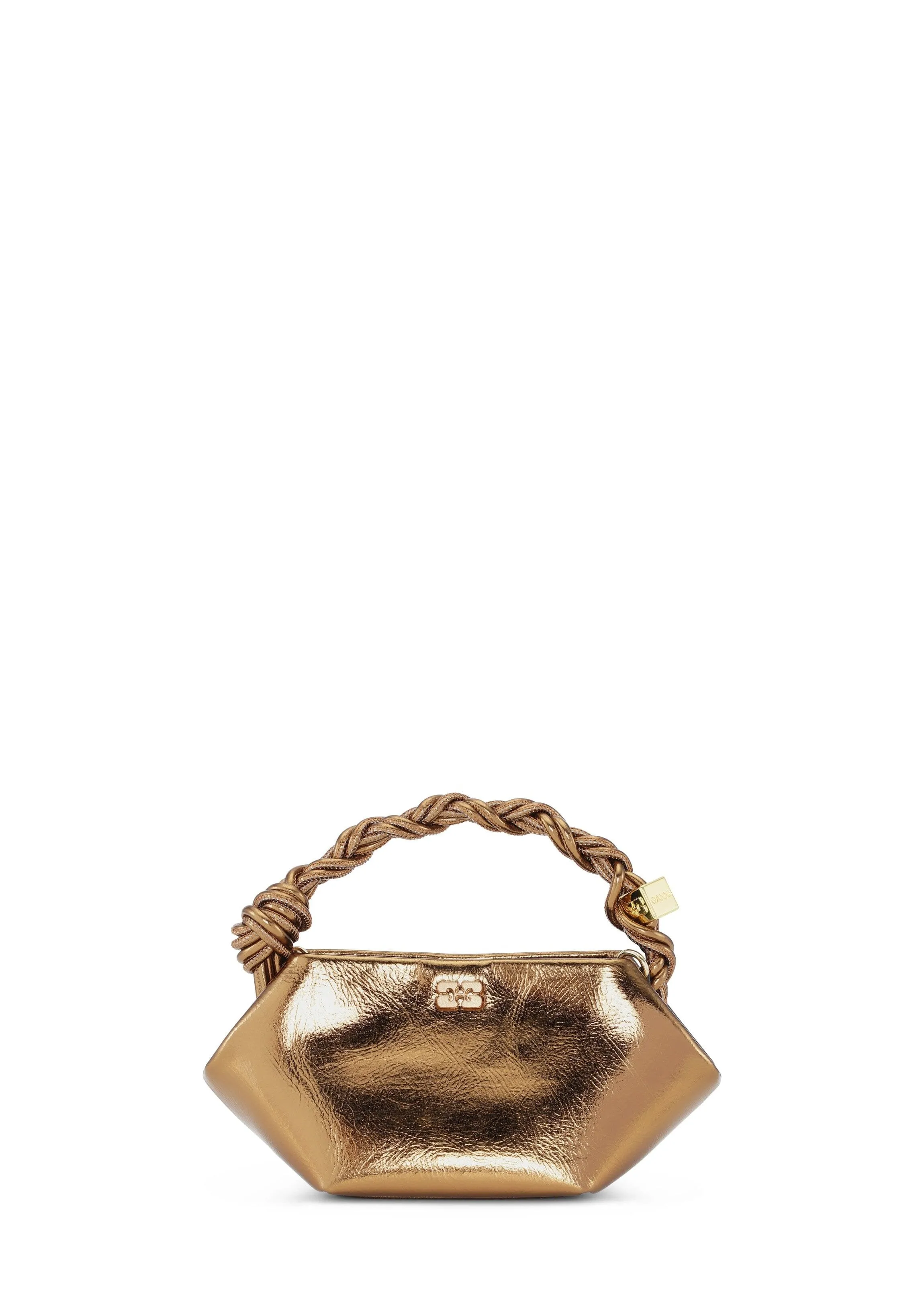Ganni Bou Bag Mini Metallic / Bronze