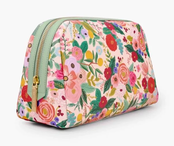 Garden Party Large Cosmetic Pouch