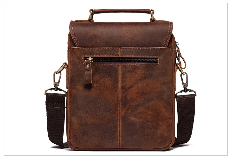 Genuine Leather Business Messenger Bag