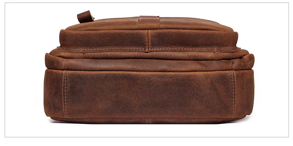 Genuine Leather Business Messenger Bag