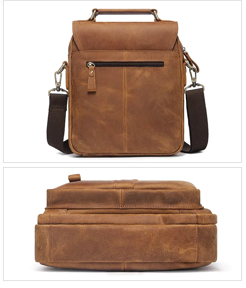 Genuine Leather Business Messenger Bag