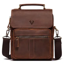 Genuine Leather Business Messenger Bag