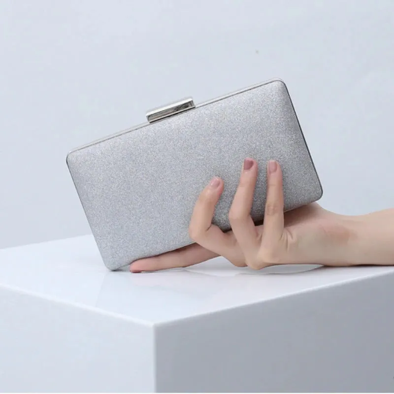 Glitter Sequin Structures Clutch Purse Handbags