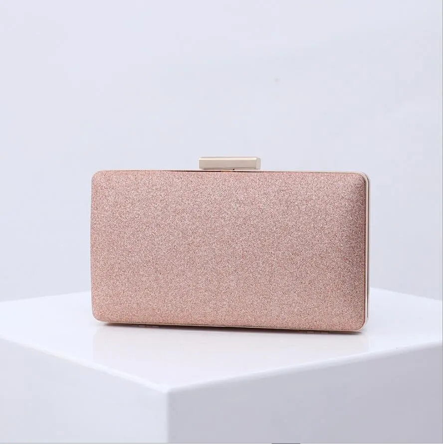 Glitter Sequin Structures Clutch Purse Handbags