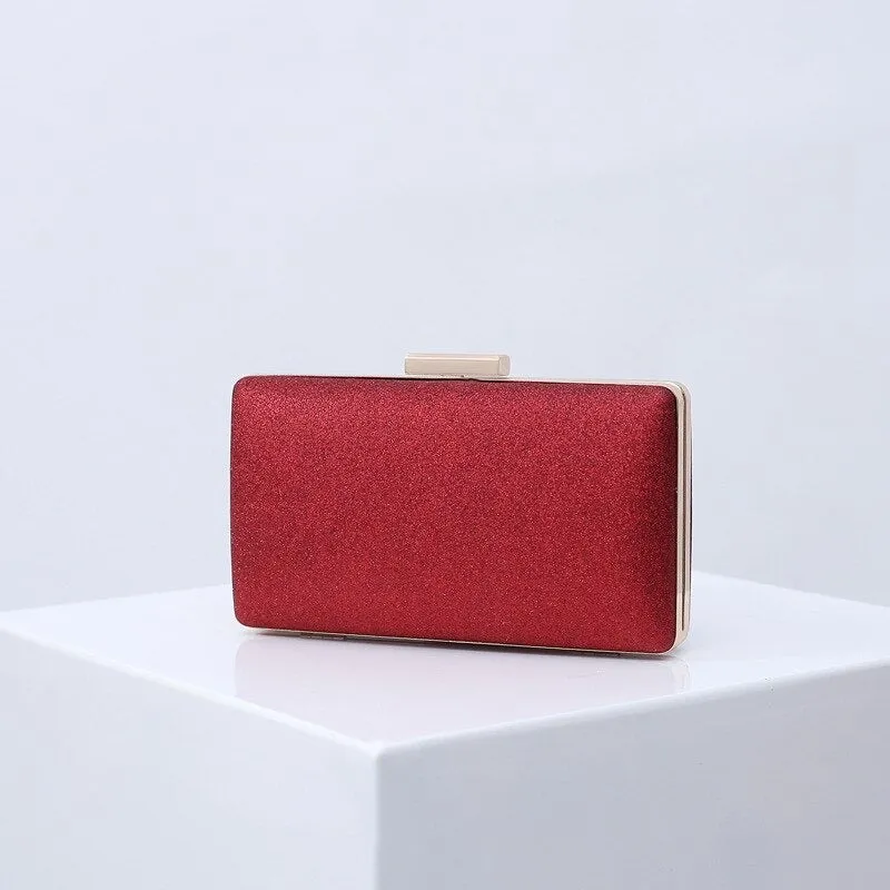 Glitter Sequin Structures Clutch Purse Handbags
