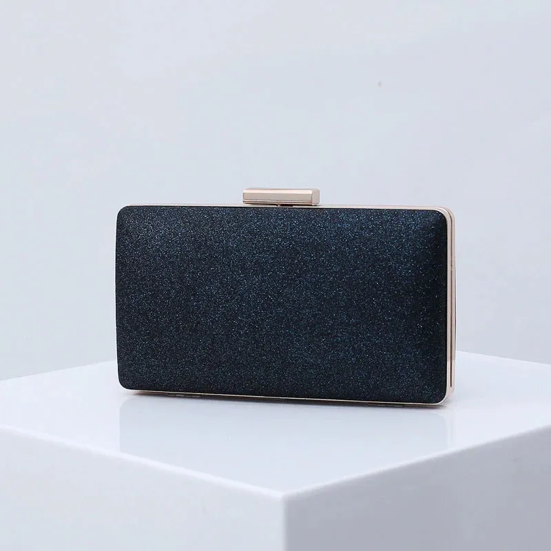 Glitter Sequin Structures Clutch Purse Handbags