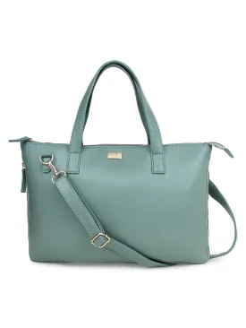 Green Expandable Laptop Bag