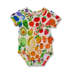 Halcyon Nights Eat The Rainbow Short Sleeve Bodysuit