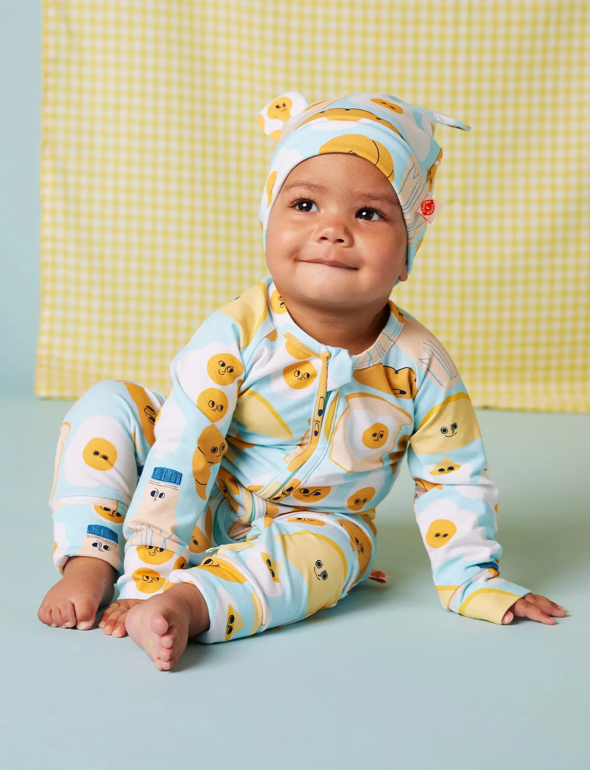 Halcyon Nights Long Sleeve Zipsuit - Brunch Buddies