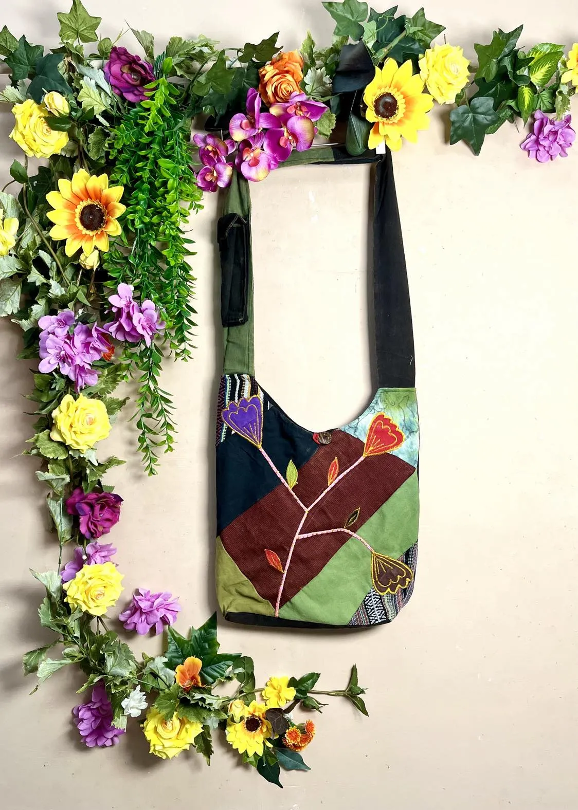 Himalayan Embroidered Shoulder Bag