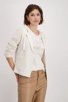 Hooded jacket - Creamy Beige