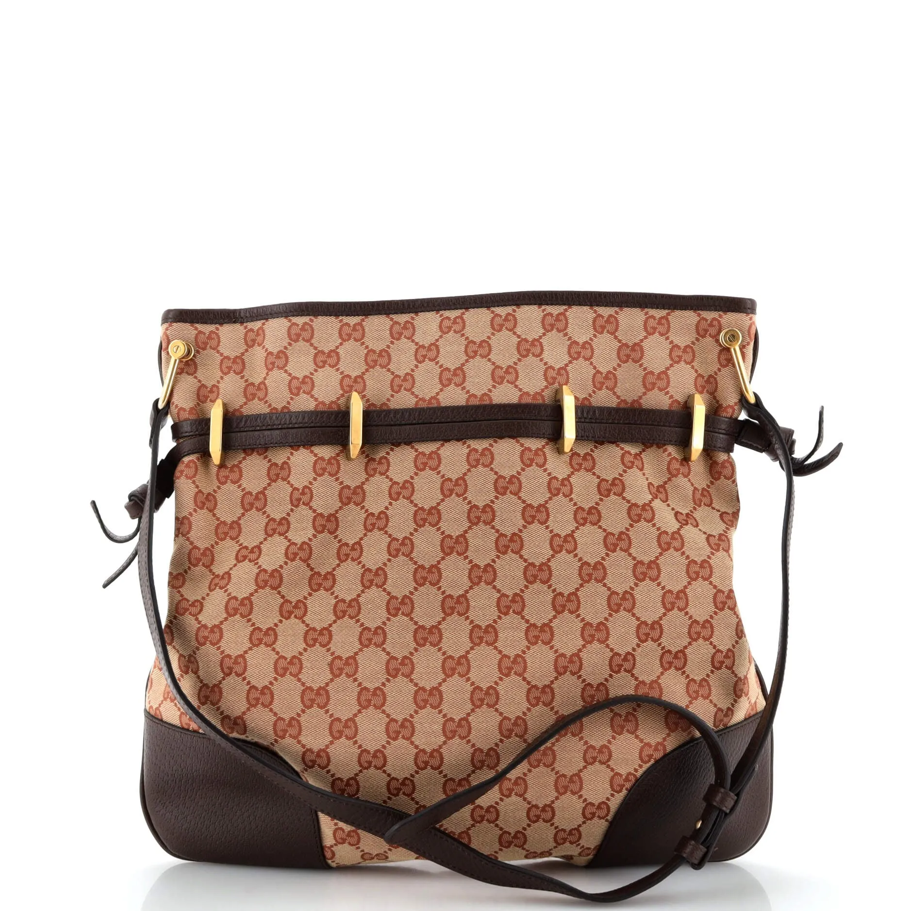 Horsebit 1955 Messenger Bag GG Canvas Large