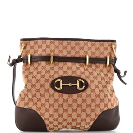 Horsebit 1955 Messenger Bag GG Canvas Large