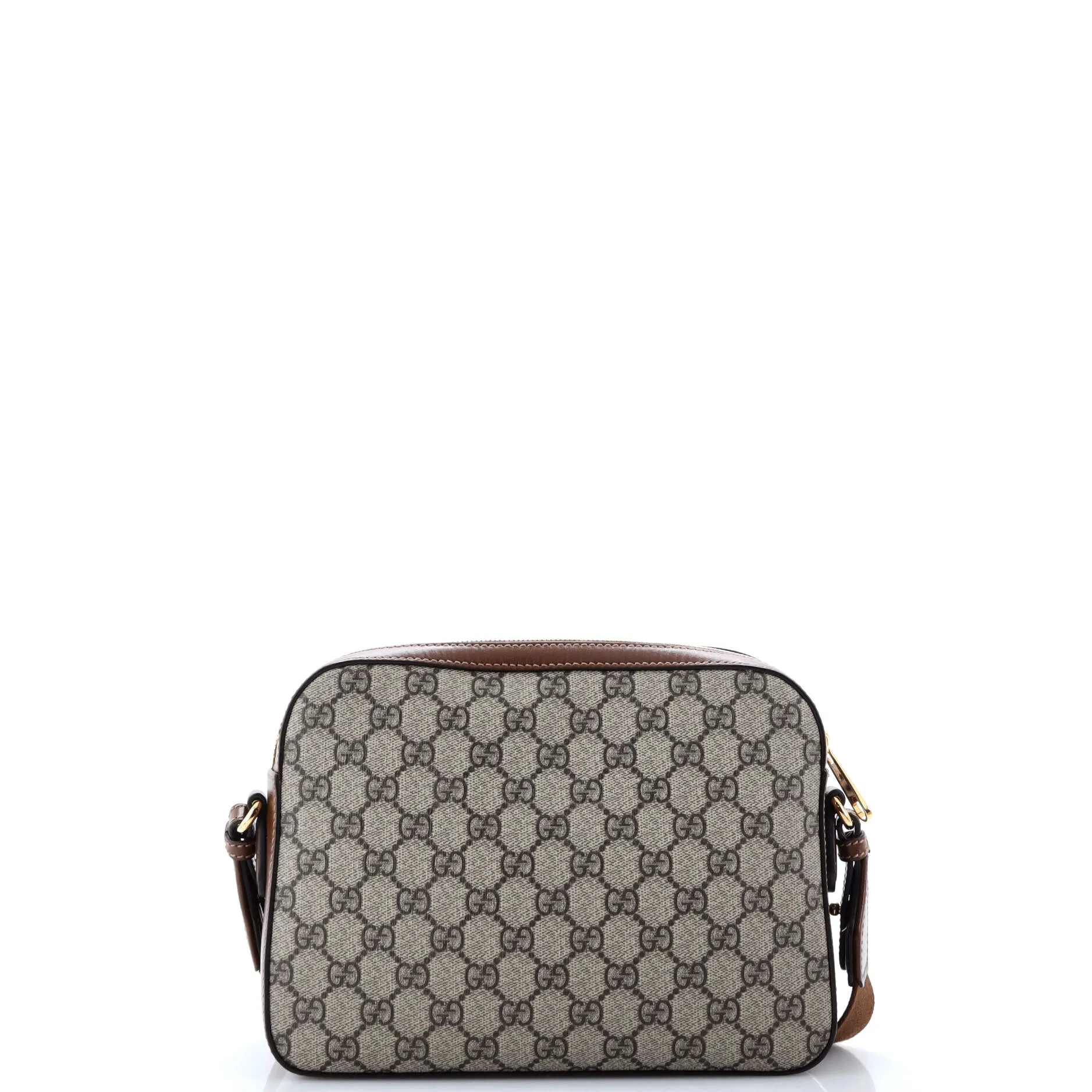 Interlocking G Messenger Camera Bag GG Coated Canvas