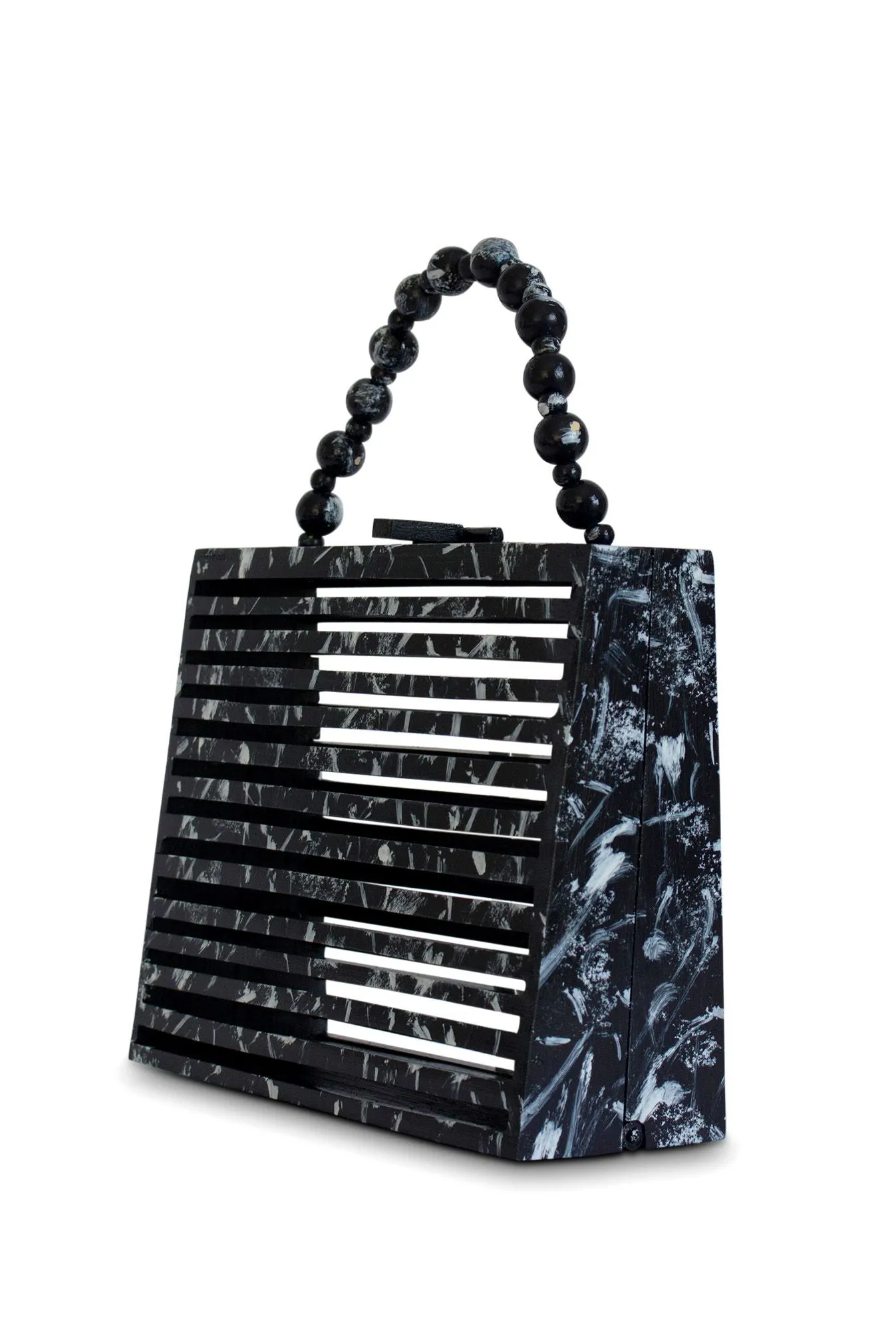 Little Women Box Bag - Marble Blue